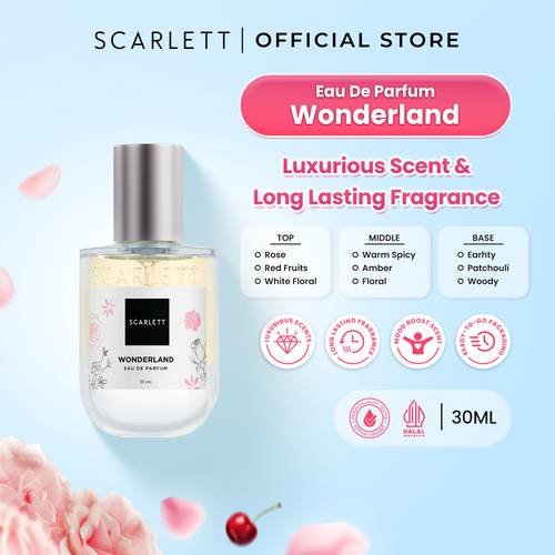 Scarlett Whitening Eau De Parfum 30ml - Wonderland