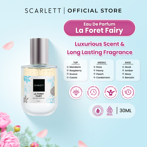 Scarlett Whitening Eau De Parfum 30ml - La Foret Fairy
