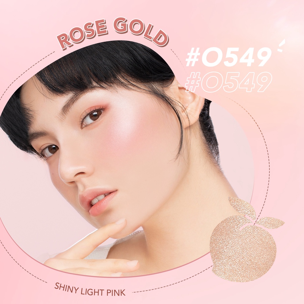 YOU Simplicity Gleam Highlighter O549 Rose Gold