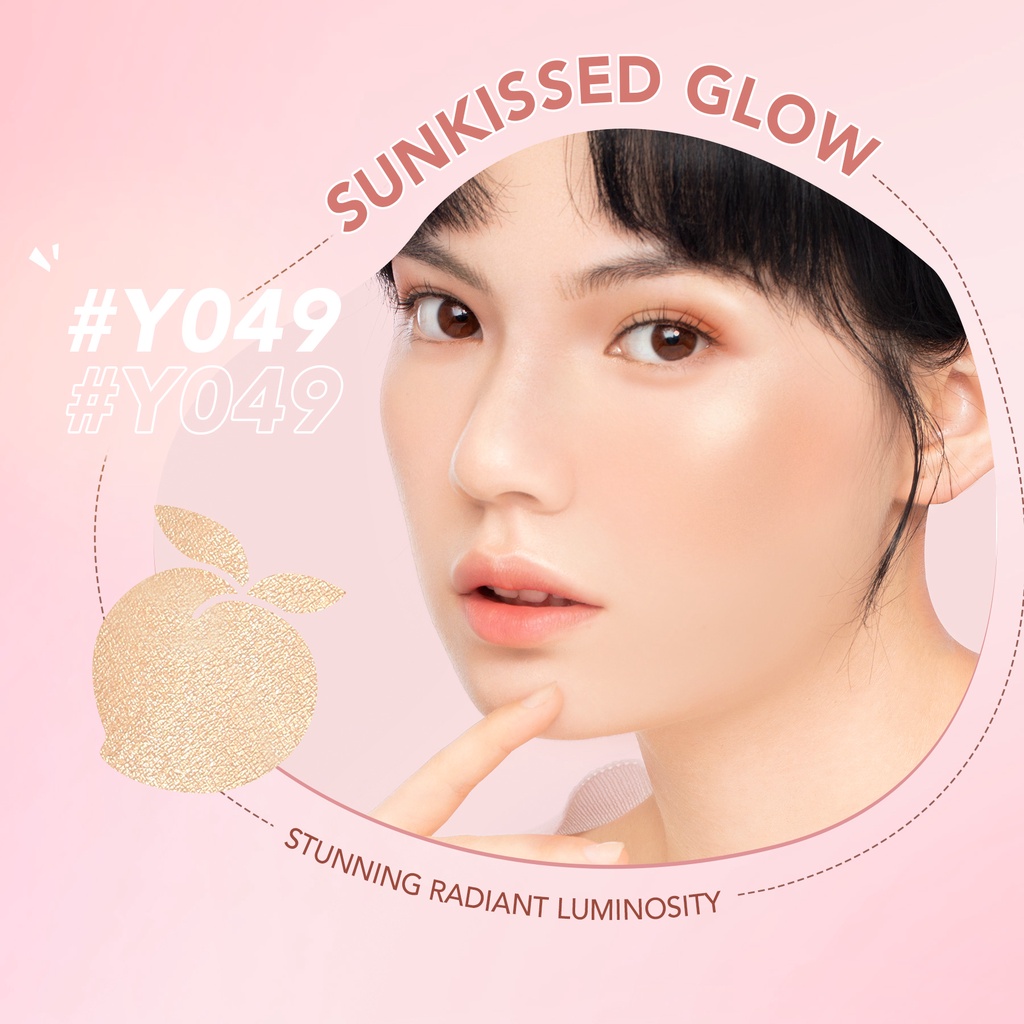 YOU Simplicity Gleam Highlighter Y049 Sunkissed Glow