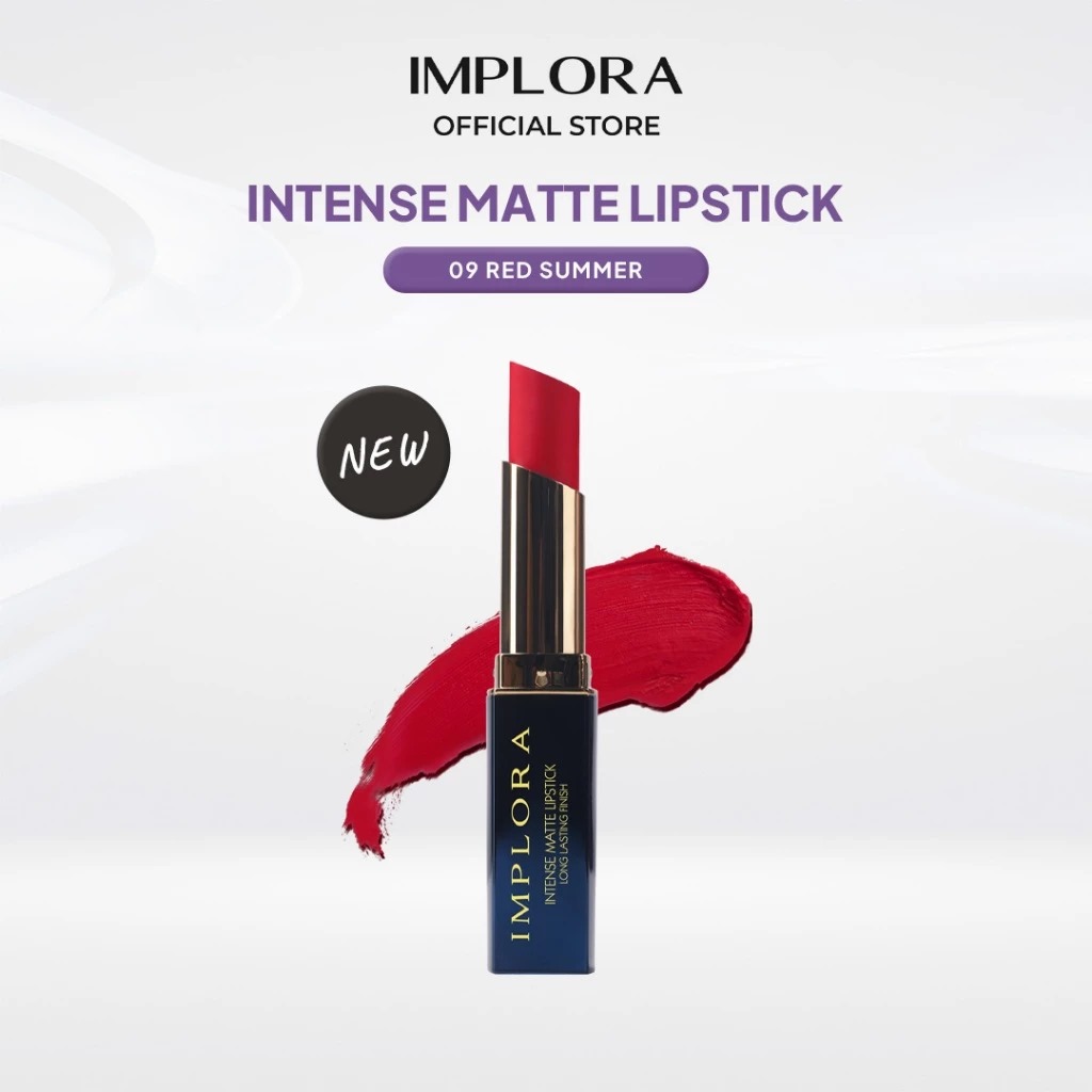 Implora Intense Matte Lipstick 3.5gr - 09 Red Summer