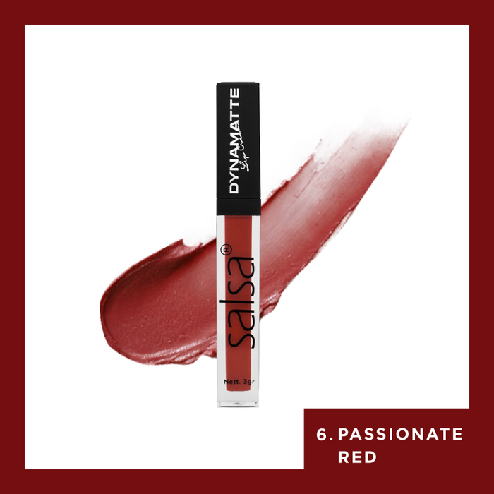 SALSA Dynamatte Lip Cream 5gr - 06 Passionate Red