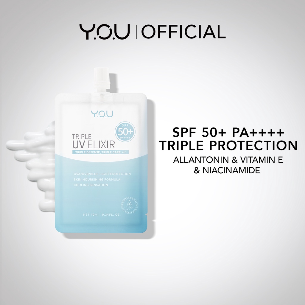YOU Triple UV Elixir SPF50 PA++++ Mini SACHET 10ml