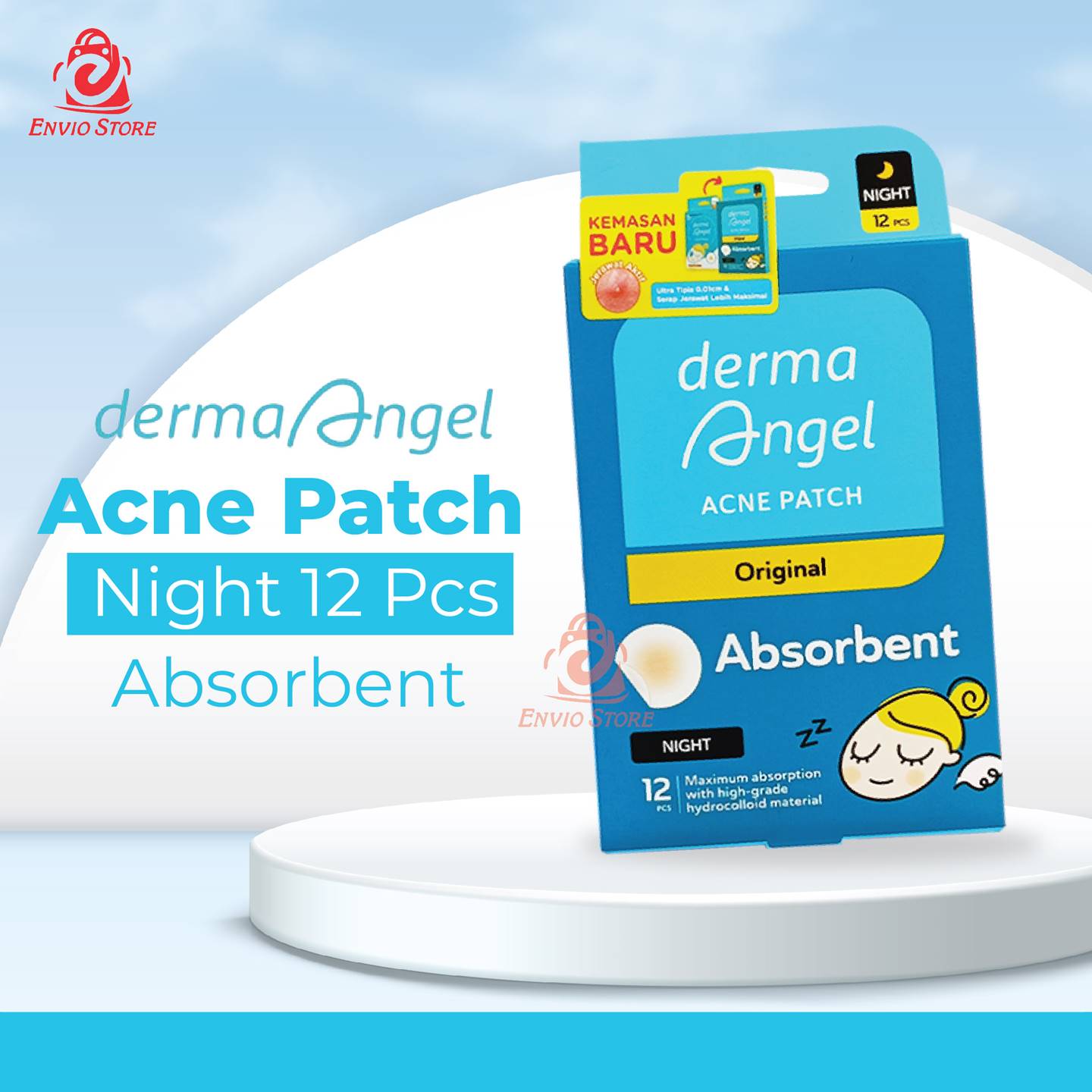 DERMA ANGEL Acne Patch Night 12s (Malam)