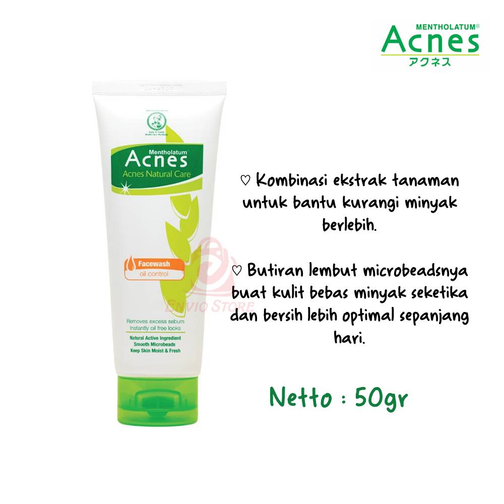 ACNES Oil Control Face Wash 50gr