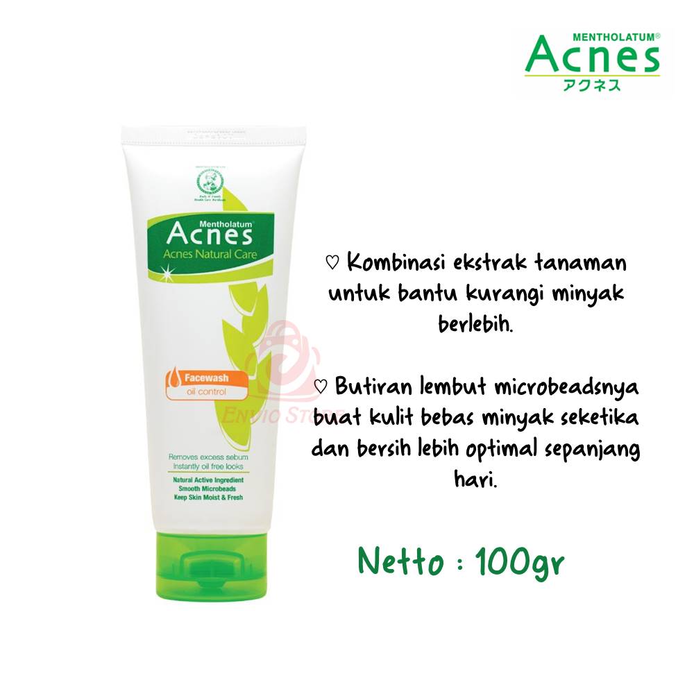 ACNES Oil Control Face Wash 100gr