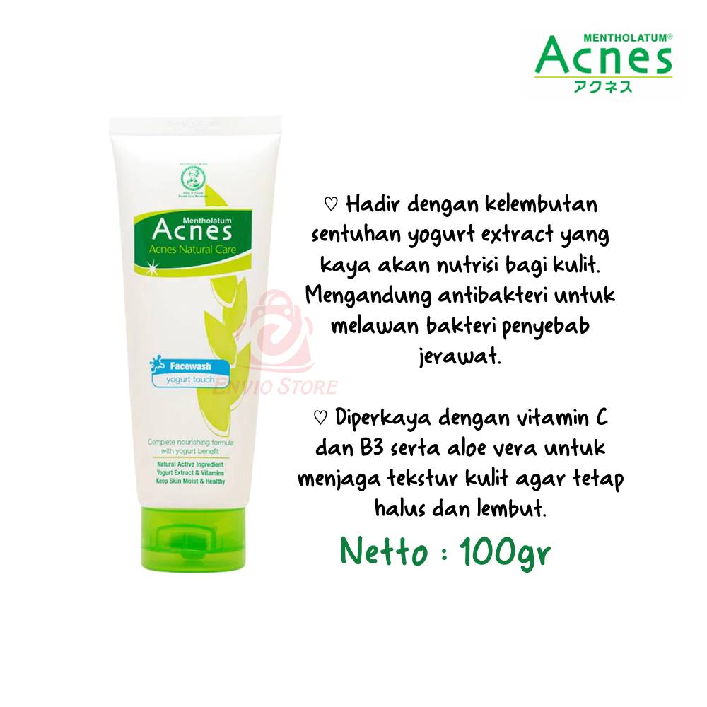 ACNES Yogurt Plus Face Wash 100gr