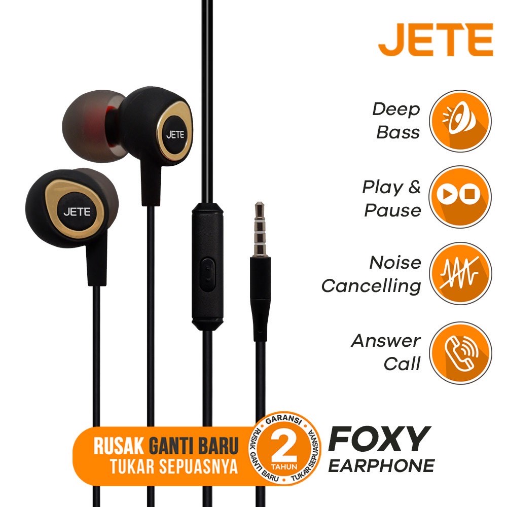 JETE Handsfree Foxy Super Bass