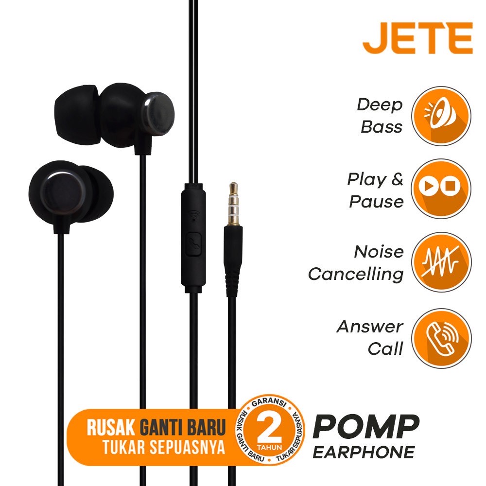 JETE Handsfree Pomp Super Bass