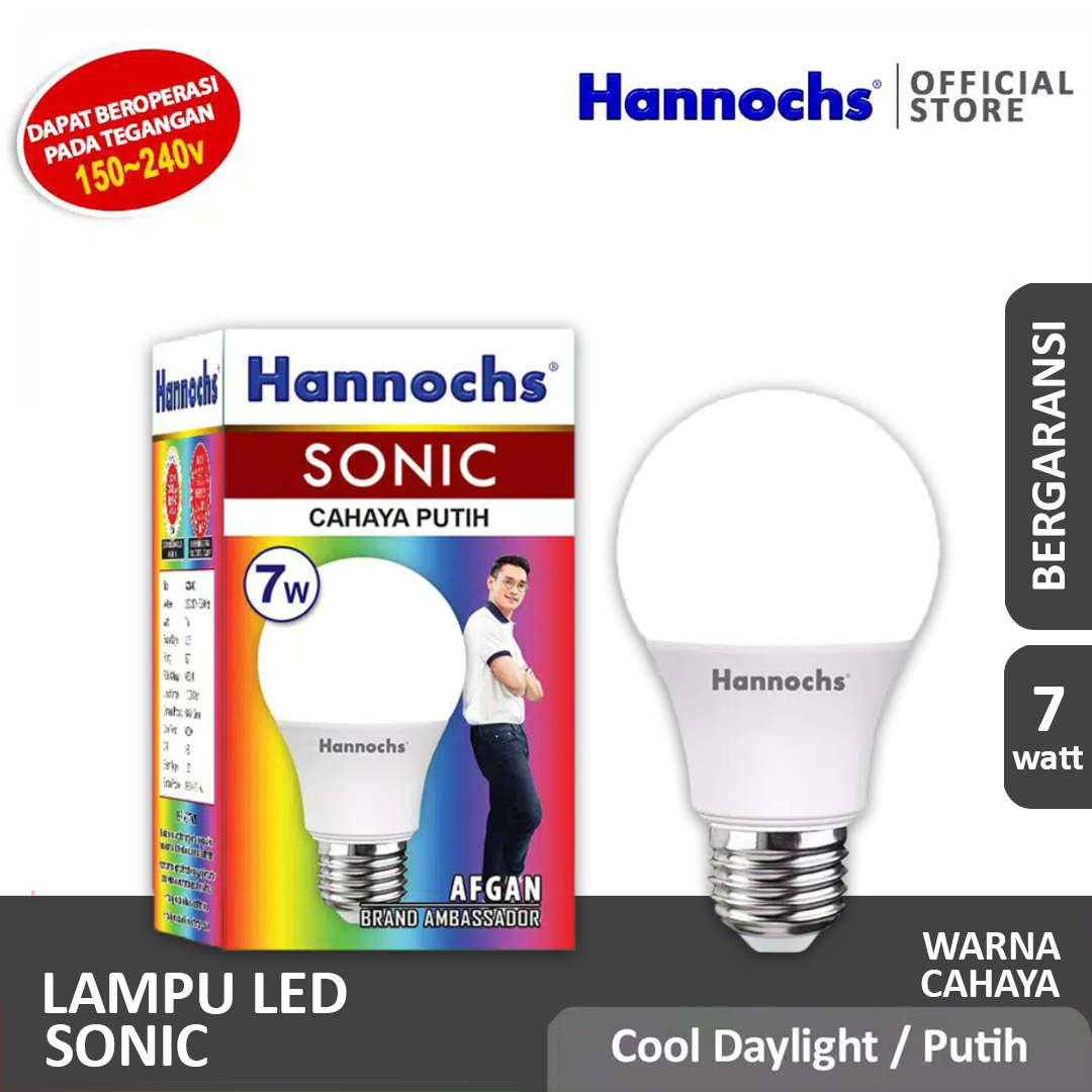 HANNOCHS Sonic Bohlam LED 7 Watt (7W) CDL