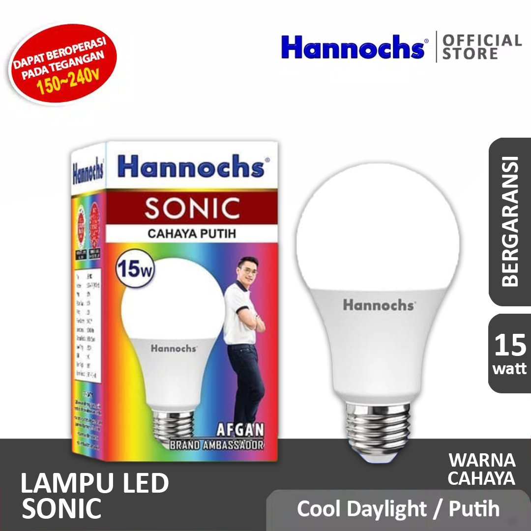 HANNOCHS Sonic Bohlam LED 15 Watt (15W) CDL