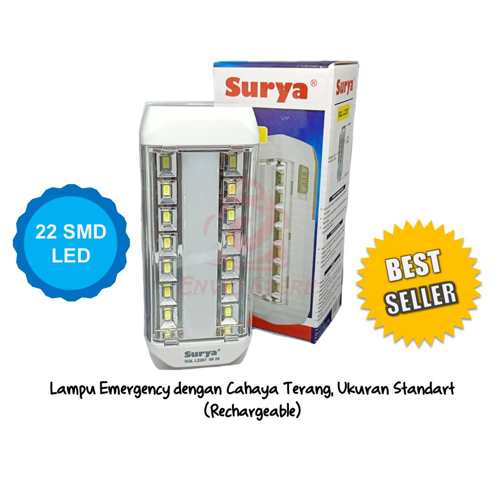 SURYA SQL L2207 Emergency Lamp (Lampu Darurat)