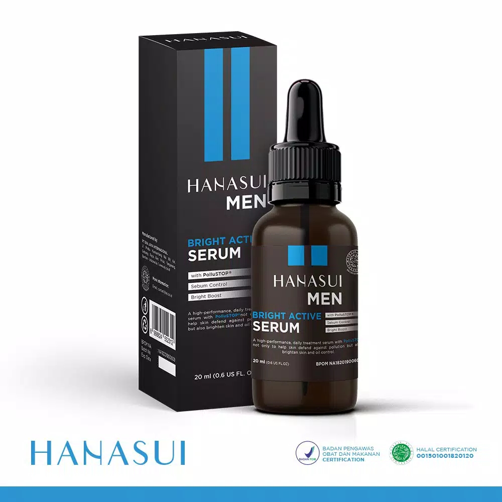 HANASUI Men Bright Active Serum 20ml