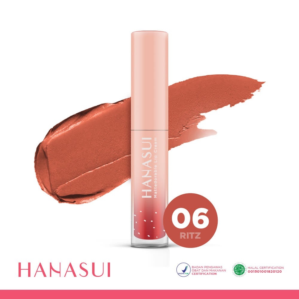 HANASUI Mattedorable Lip Cream 06 RITZ