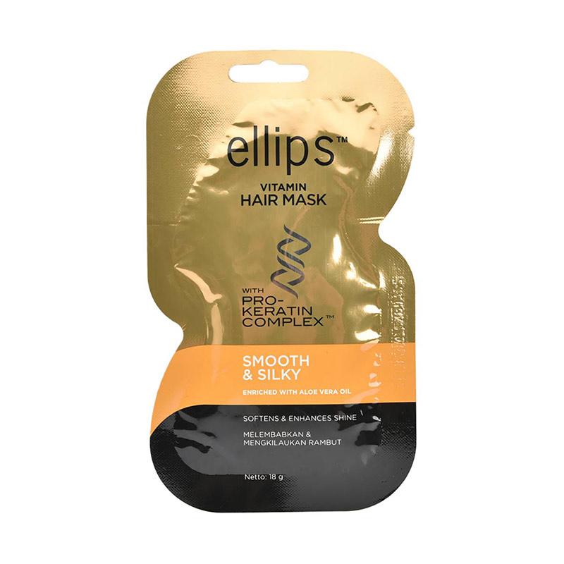 ELLIPS Hair Mask Pro Keratin Complex 18gr Gold - Smooth & Silky