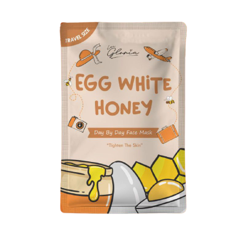 LEA Gloria Masker Bubuk 10gr EGG WHITE HONEY (Travel Size)