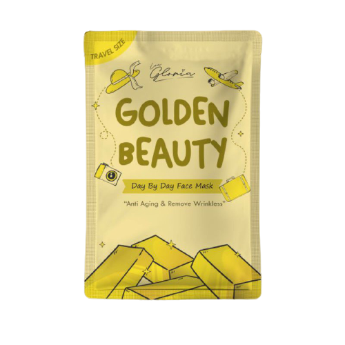 LEA Gloria Masker Bubuk 10gr GOLDEN  BEAUTY (Travel Size)
