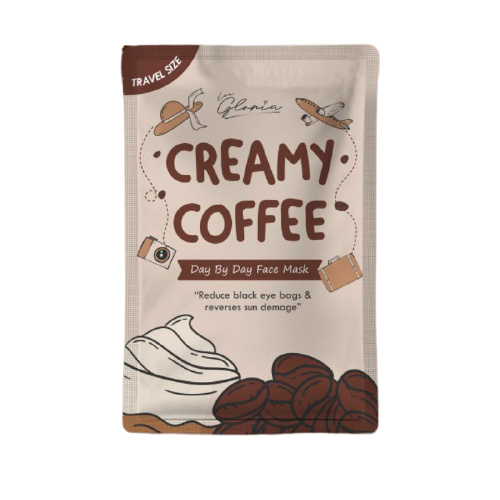 LEA Gloria Masker Bubuk 10gr CREAMY COFFEE (Travel Size)