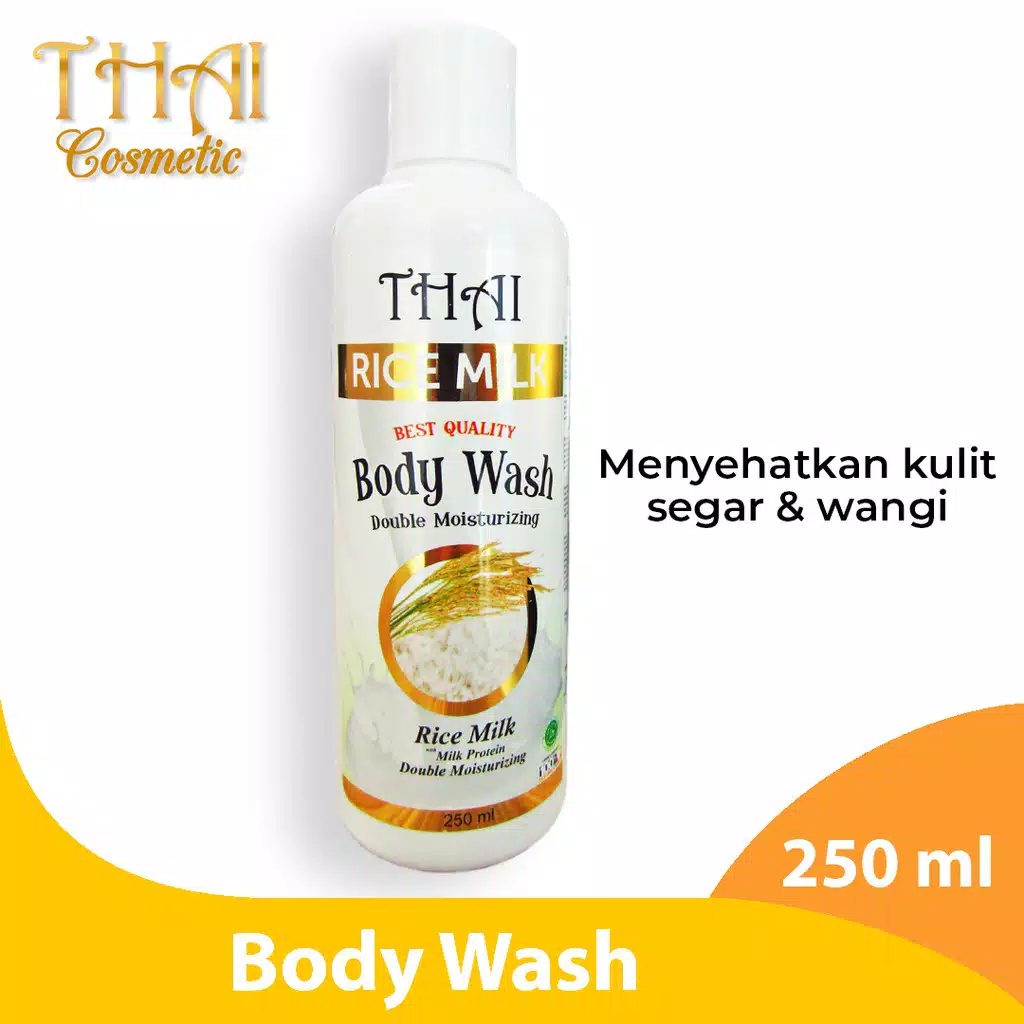 Thai Body Wash 250mL - Rice Milk (Sabun Mandi)