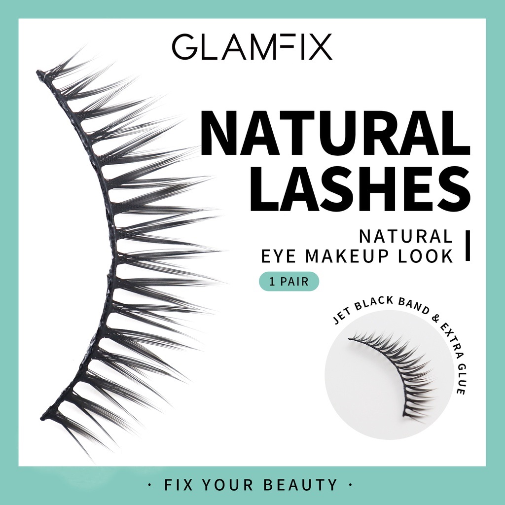 Glam Fix Perfect Blink Lashes Natural 01 (Bulu Mata Palsu)