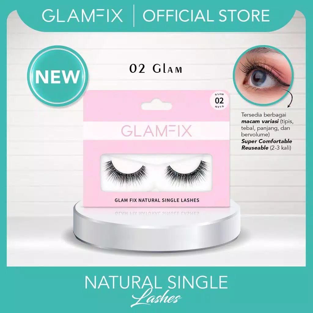 Glam Fix Perfect Blink Lashes Glam 02 (Bulu Mata Palsu)