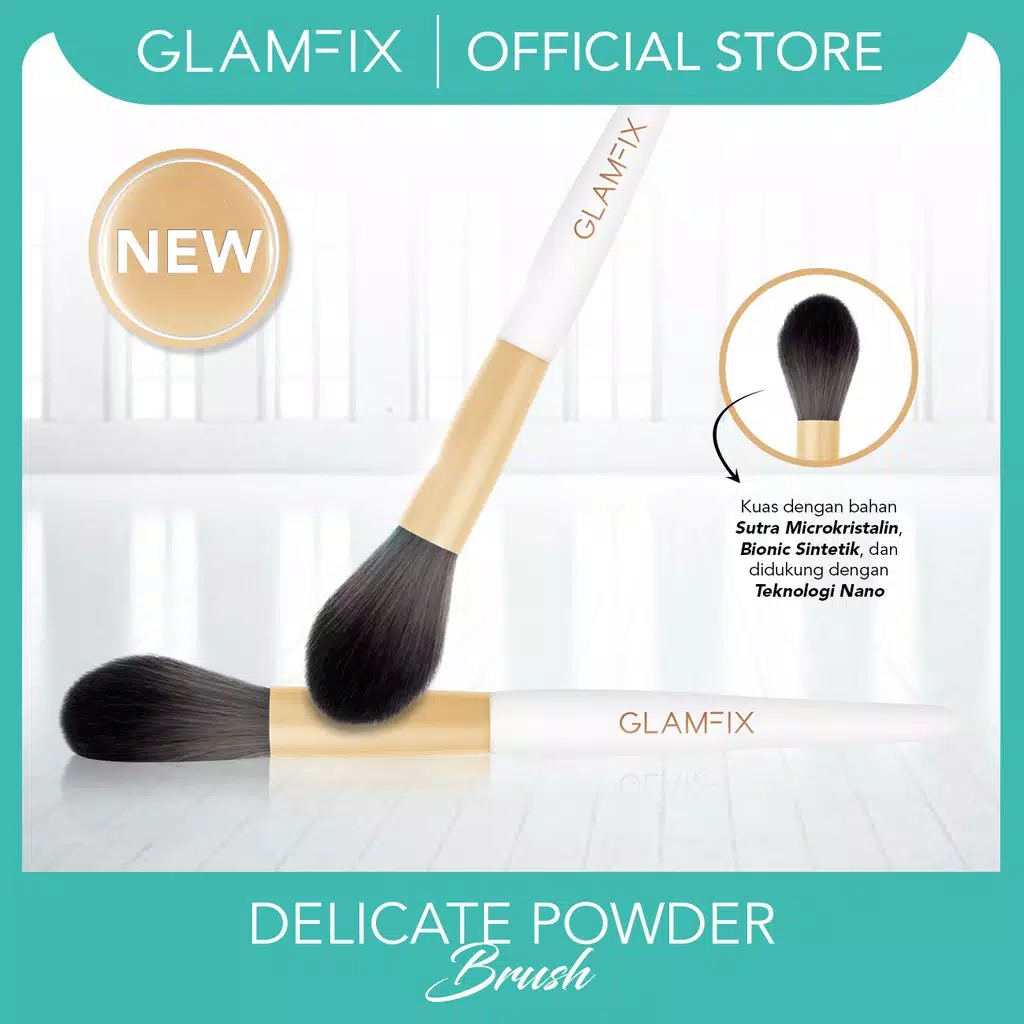 Glam Fix Delicate Blush Brush / Powder Brush