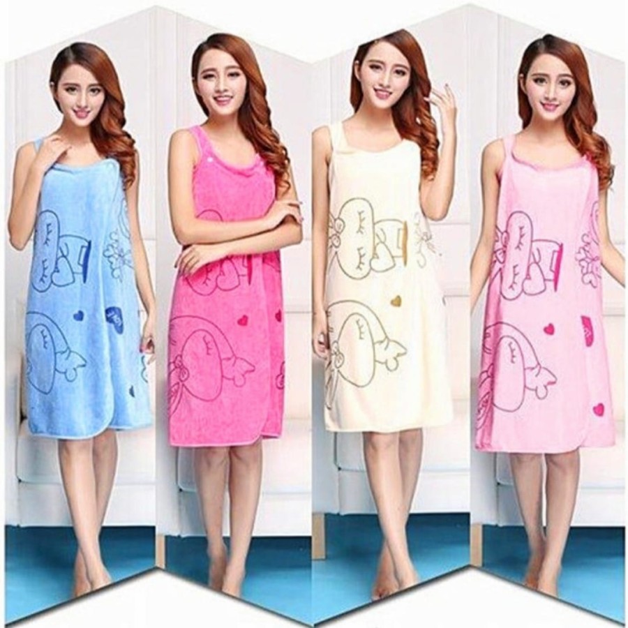 Baju Handuk Mandi / Wearable Towel Kimono