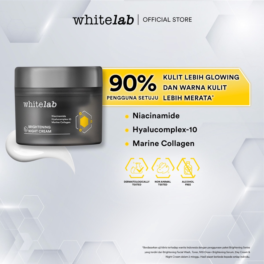 WHITELAB Brightening Night Cream 20gr