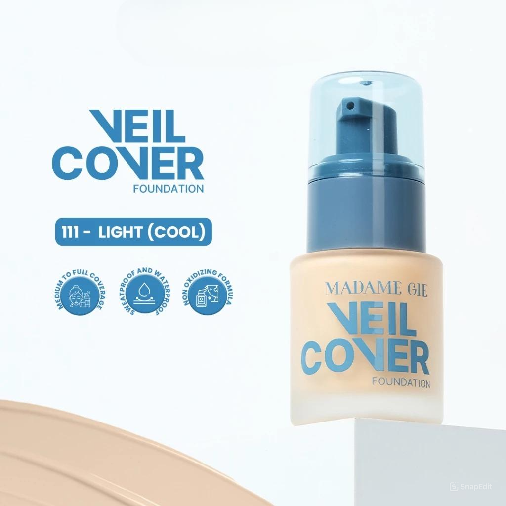 Madame Gie Veil Cover Foundation 25ml - 111 Light (Cool)