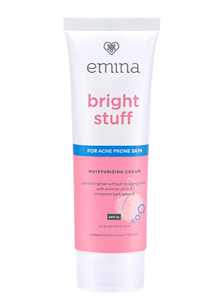 Emina Bright Stuff for Acne Prone Skin Moisturizing Cream SPF 15 20mL