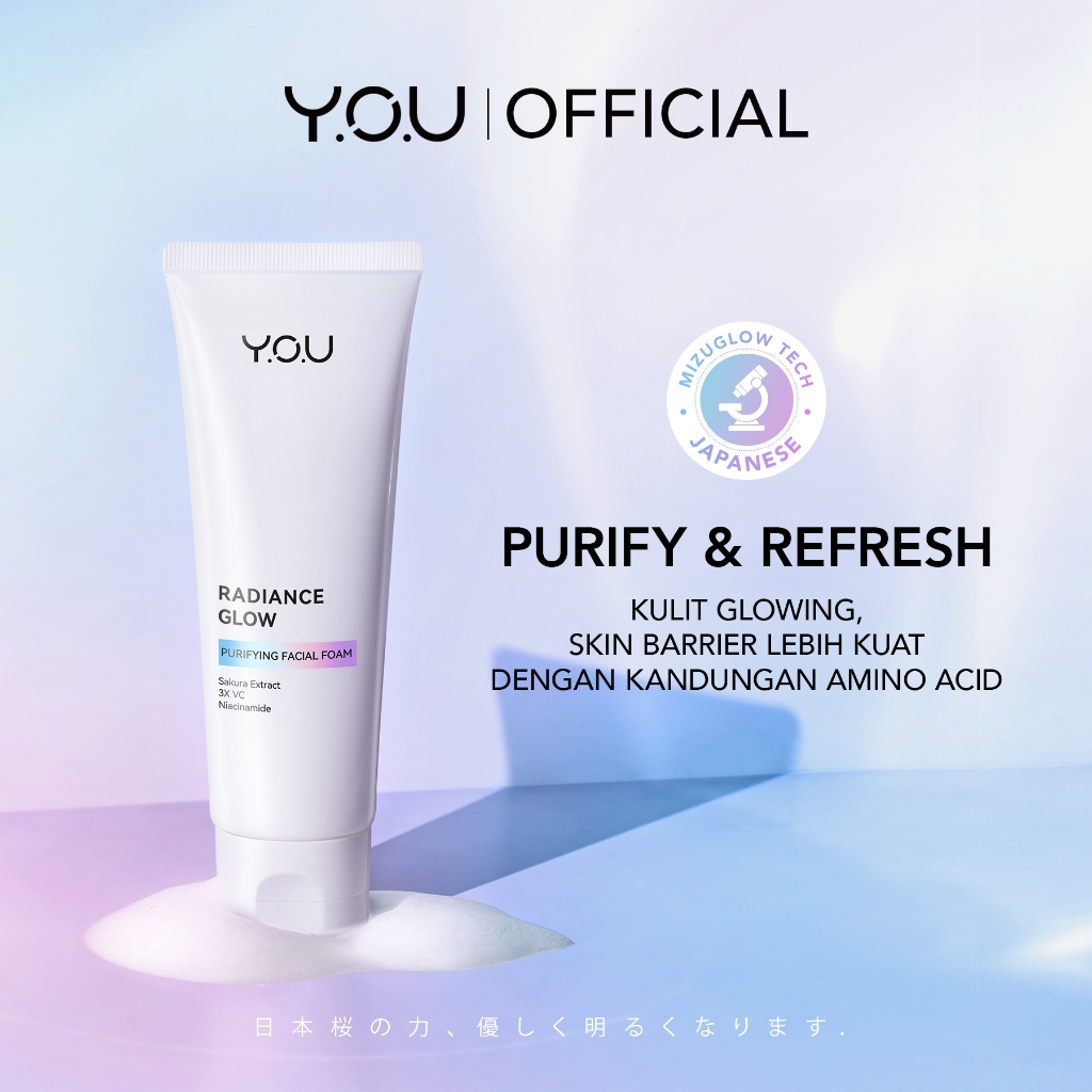 YOU Radiance Glow Purifying Facial Foam 100gr