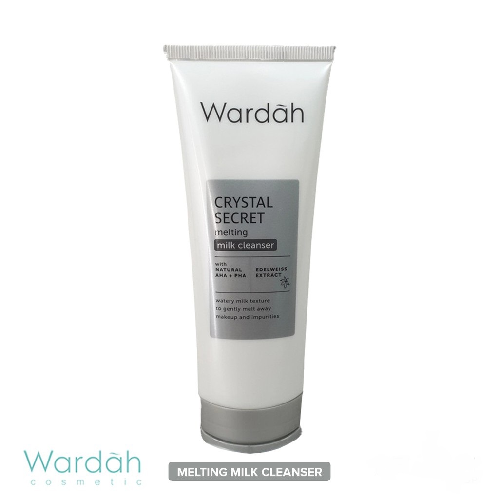 Wardah Crystal Secret Melting Milk Cleanser 100ml