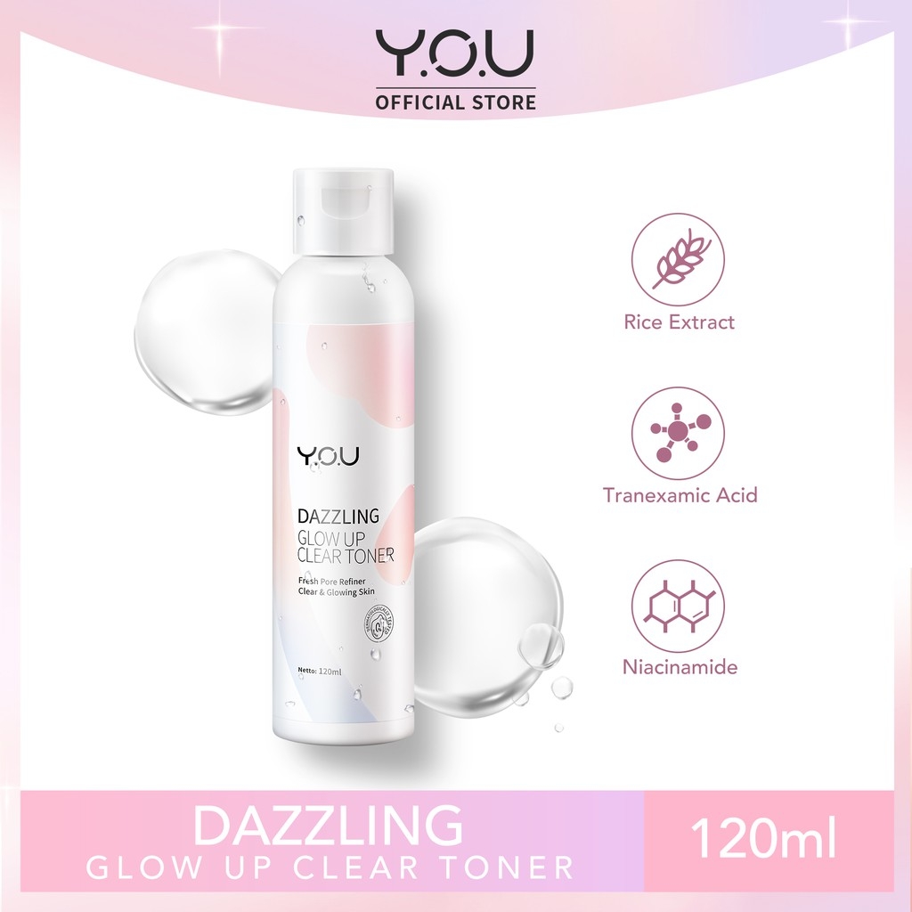 YOU Dazzling Glow Up Clear Toner 120ml