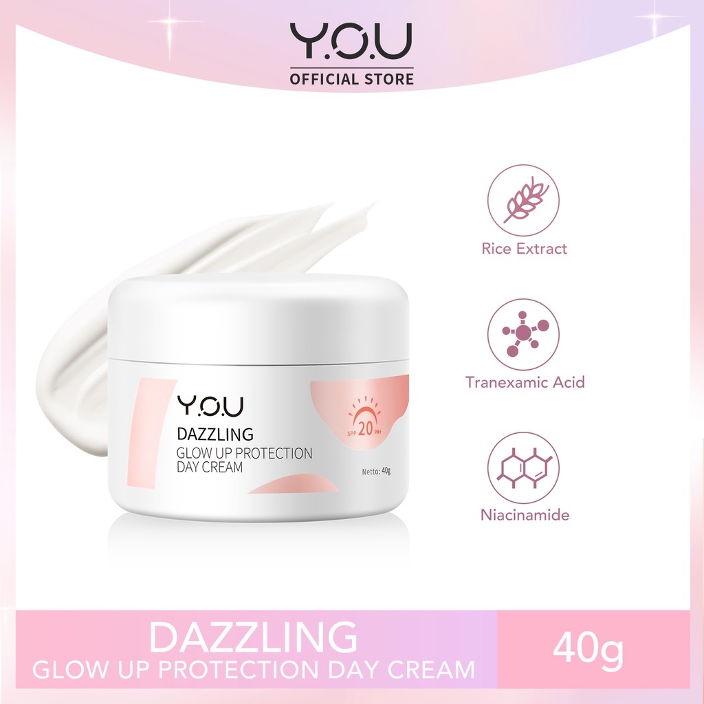 YOU Dazzling Glow Up Protection Day Cream 40gr