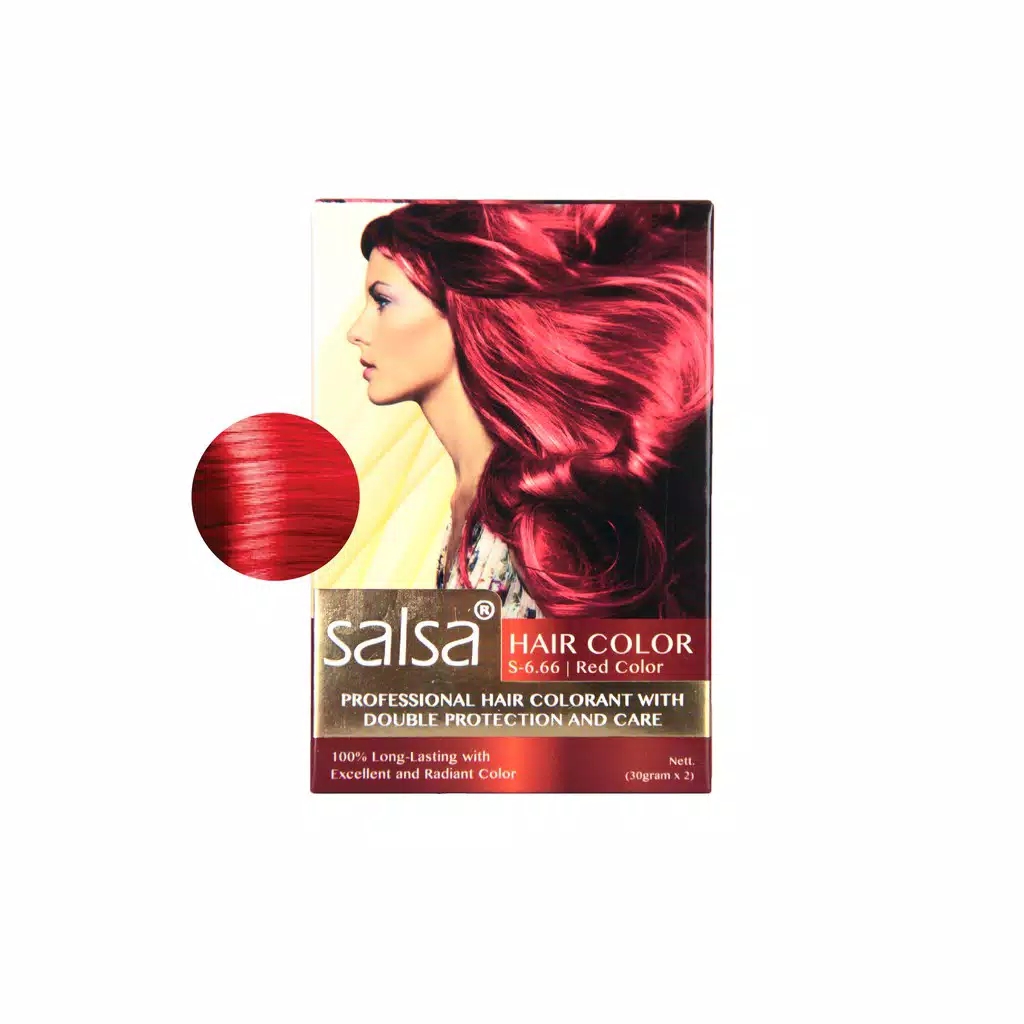 SALSA Hair Color Pro Color Sensation - Red Color (6.66)