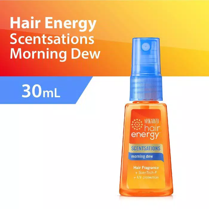 Makarizo Hair Energy Scentsations 30ml - Morning Dew (Biru Muda)