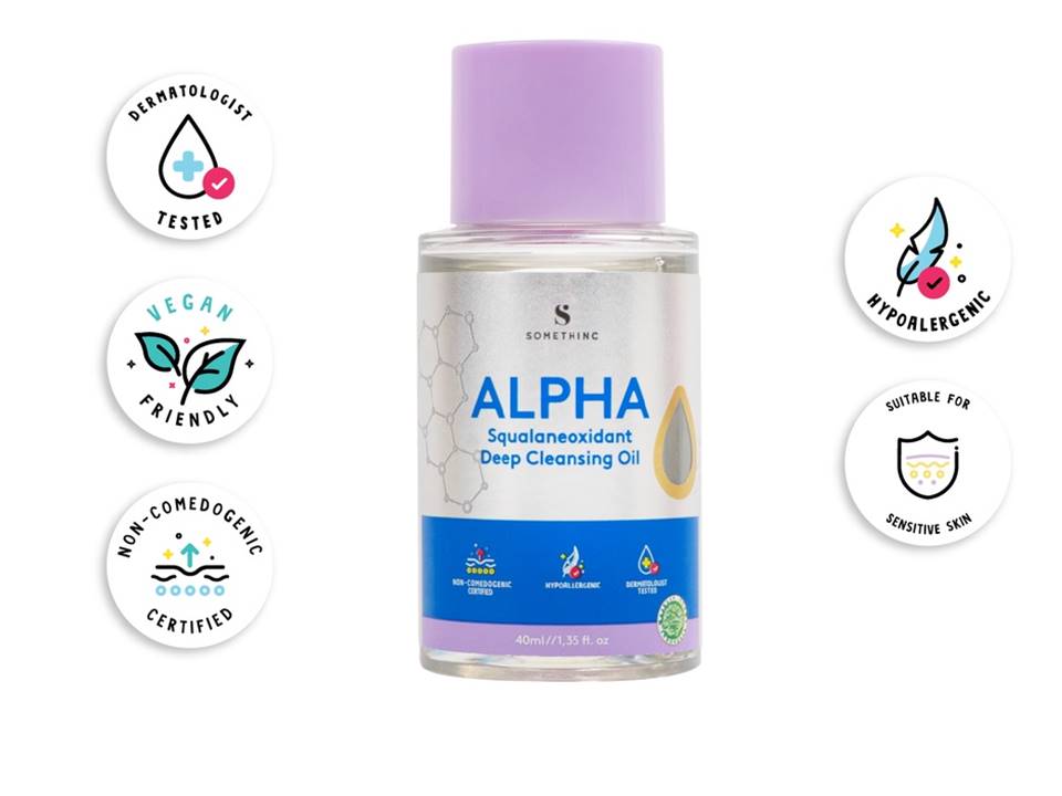 Somethinc Alpha Squalanexoidant Deep Cleansing Oil 40ml *