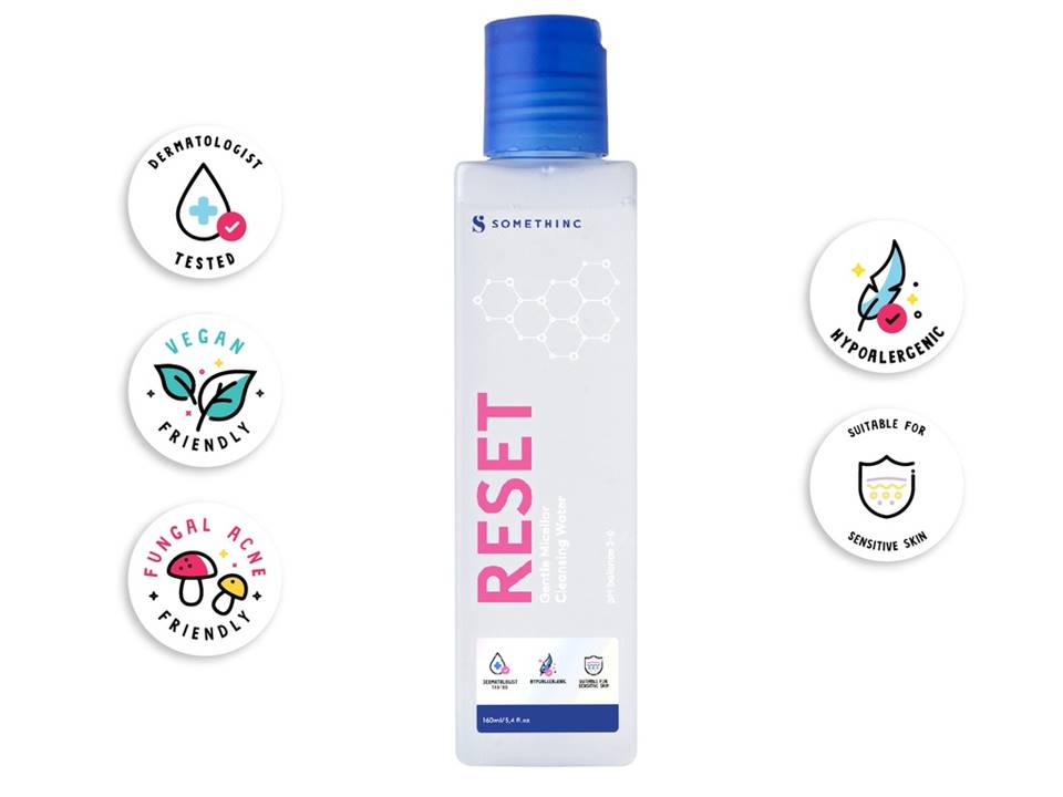 Somethinc Reset Gentle Micellar Cleansing Water 160ml *