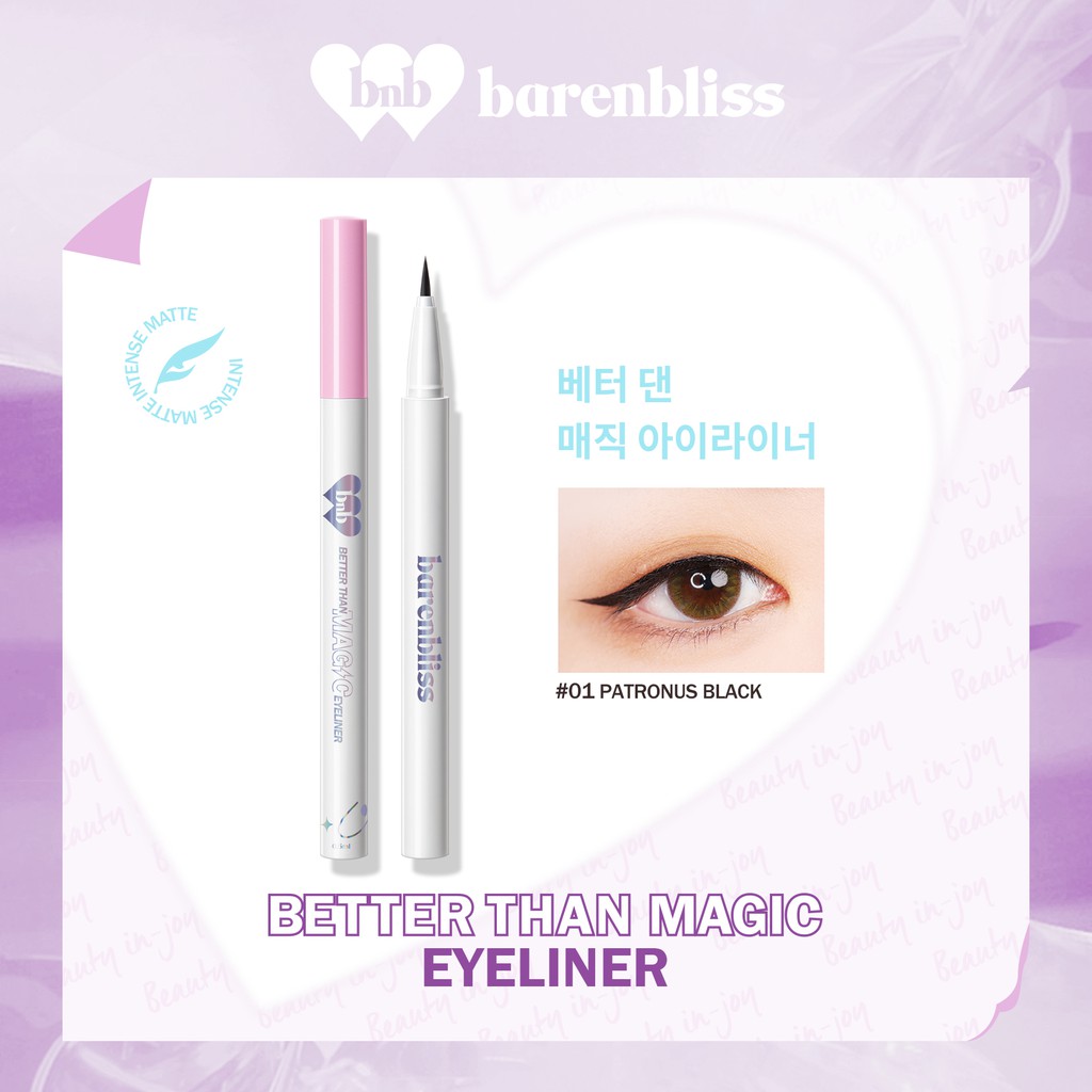 BNB Barenbliss Better Than Magic Eyeliner - 01 Patronus Black