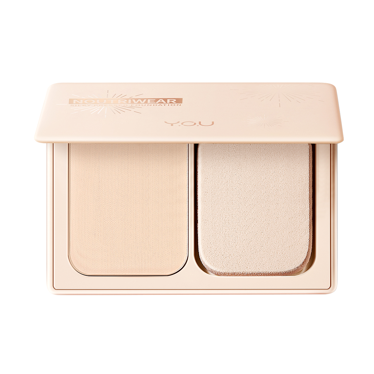 YOU Noutriwear+ Silky Pressed Foundation W703 Warm Ivory