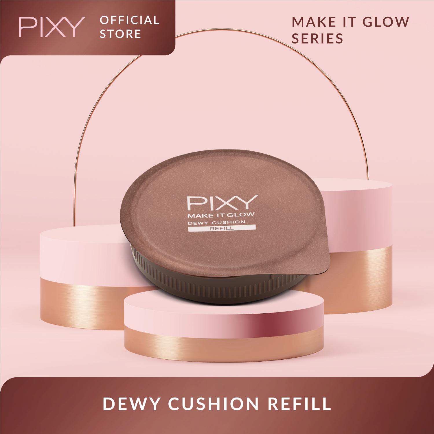 Pixy Make It Glow Dewy Cushion SPF 23 PA++ REFILL 101 Light Beige