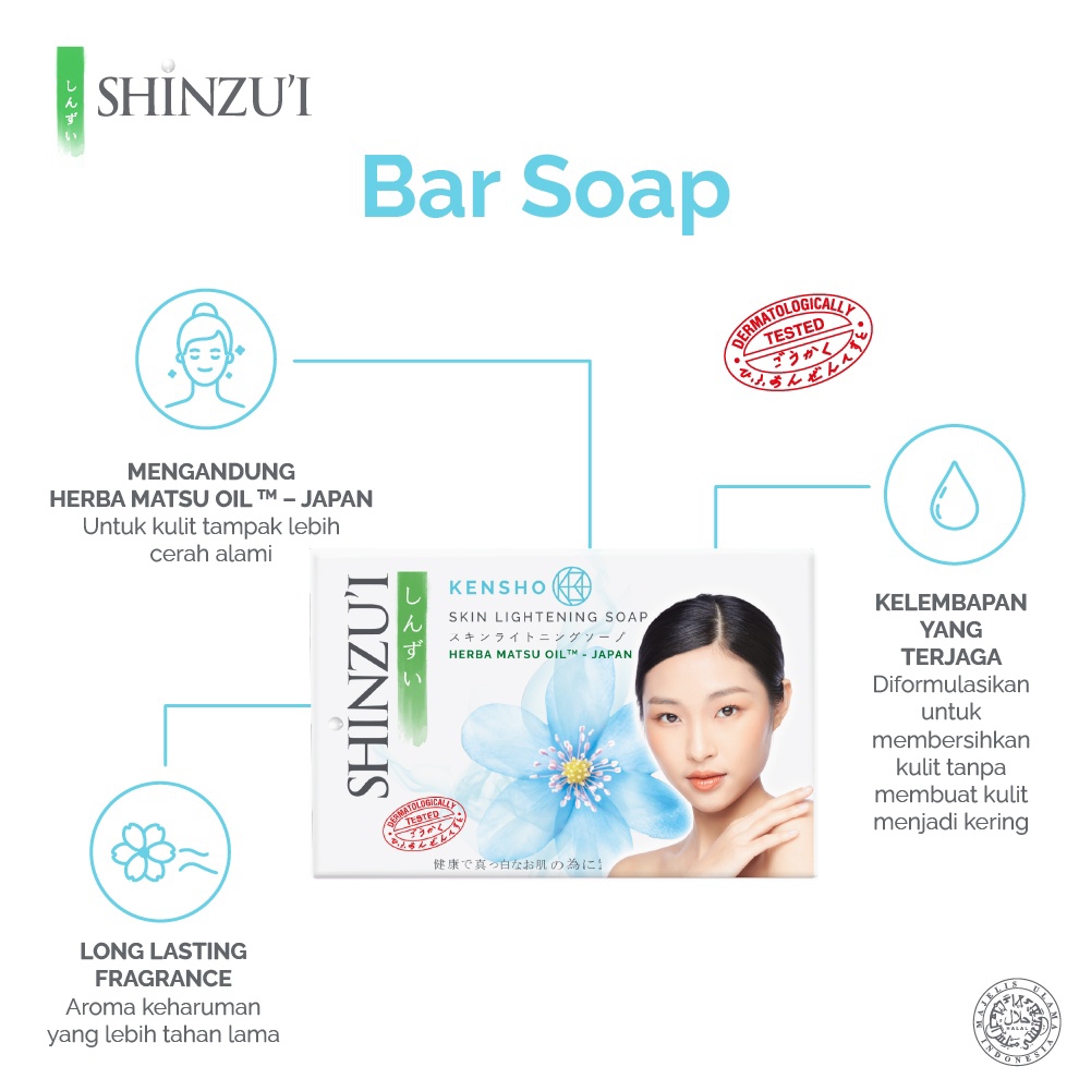 Shinzui Soap 80gr Kensho (Sabun Batang)