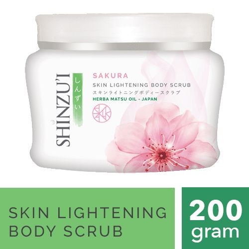 Shinzui Body Scrub 200gr Sakura