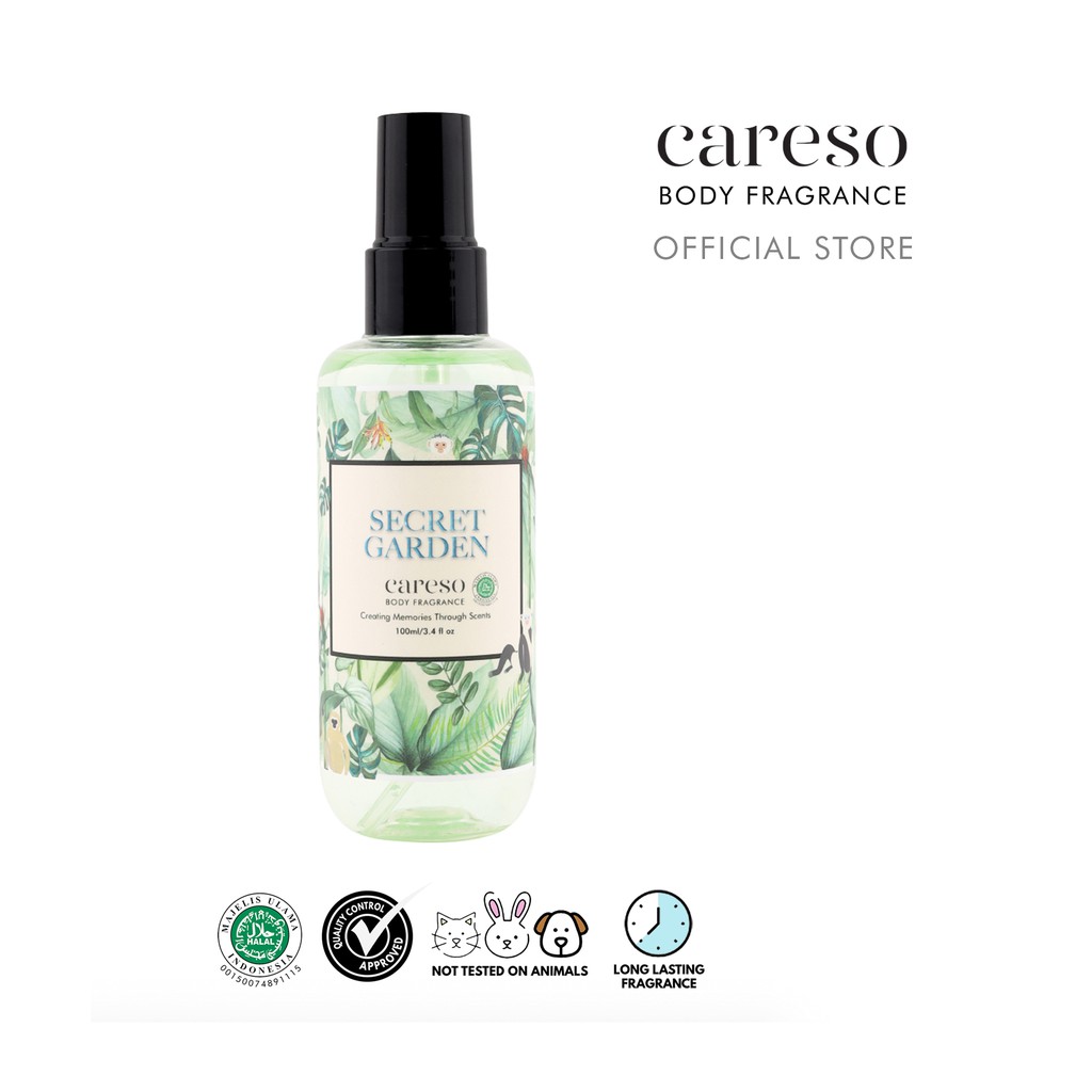 Careso Body Fragrance 100ml - Secret Garden
