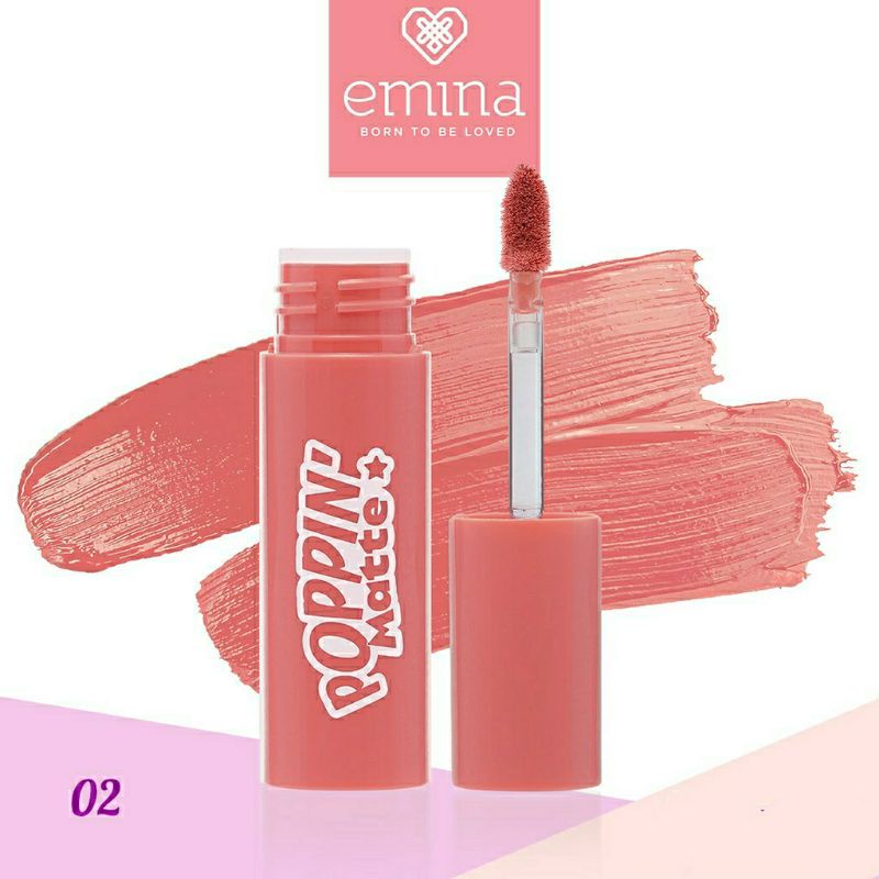 Emina Poppin Matte - 02 To Be Honest (Lip Matte)