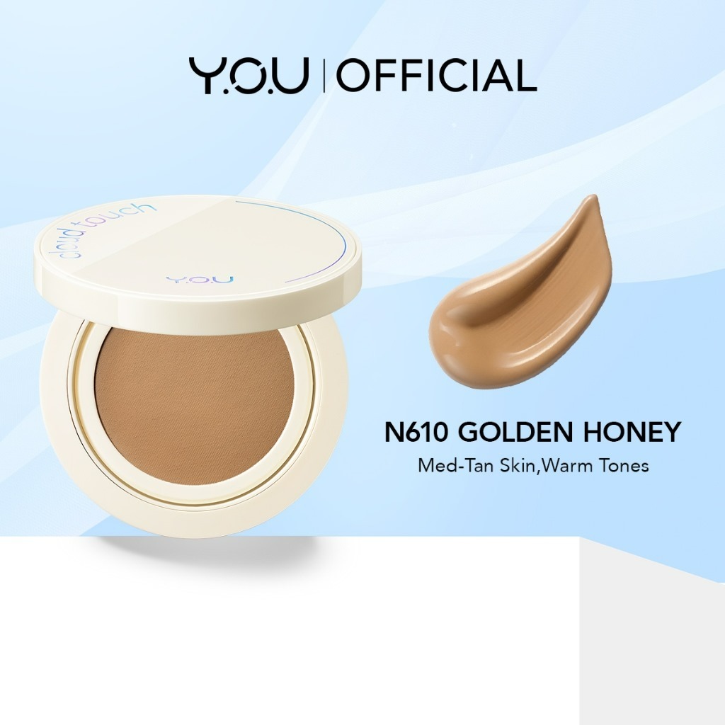 YOU Cloud Touch Dreamy-Fit Lasting Mesh Cushion SPF 30 PA+++ - N610 Golden Honey