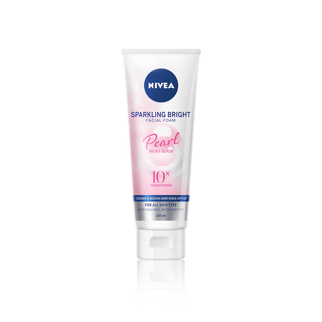 Nivea Facial Foam NFC Sparkling Bright Pearl 100ml