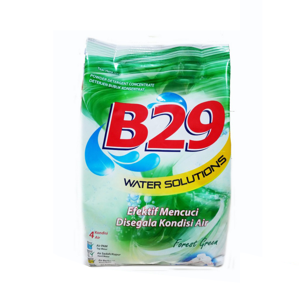 B29 Detergent Bubuk Water Solution DASS 750gr - Forest Green