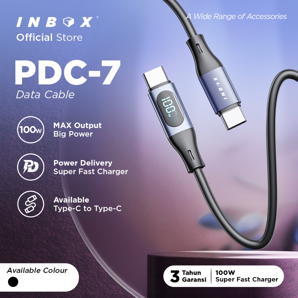 Inbox Kabel Data PDC-7 - Type C to Type C 100w
