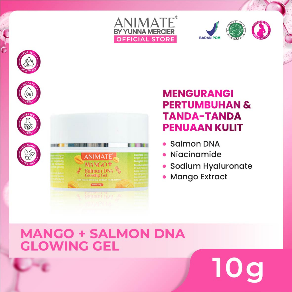 Animate Mango+ Salmon DNA Glowing Gel 10gr